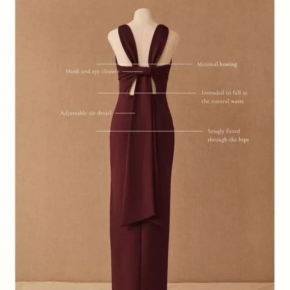 BHLDN green London Crepe Dress 4‎ - Picture 15 of 15